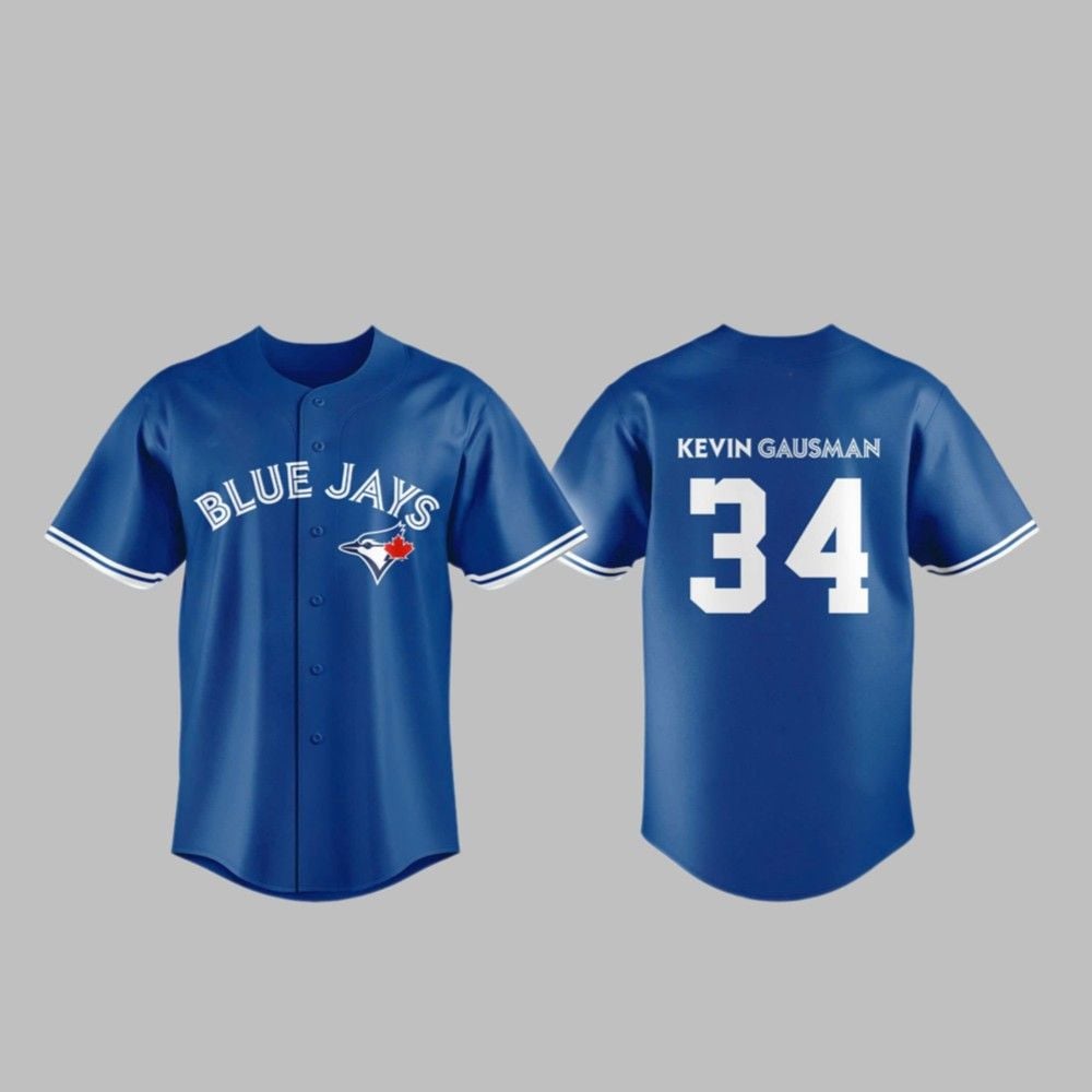 2025 Blue Jays Kevin Gausman Jersey - Grishko.com