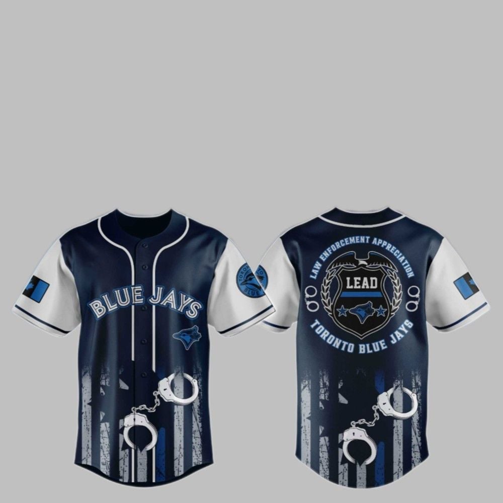 2025 Blue Jays x Law Enforcement Appreciation Day Jersey - Grishko.com