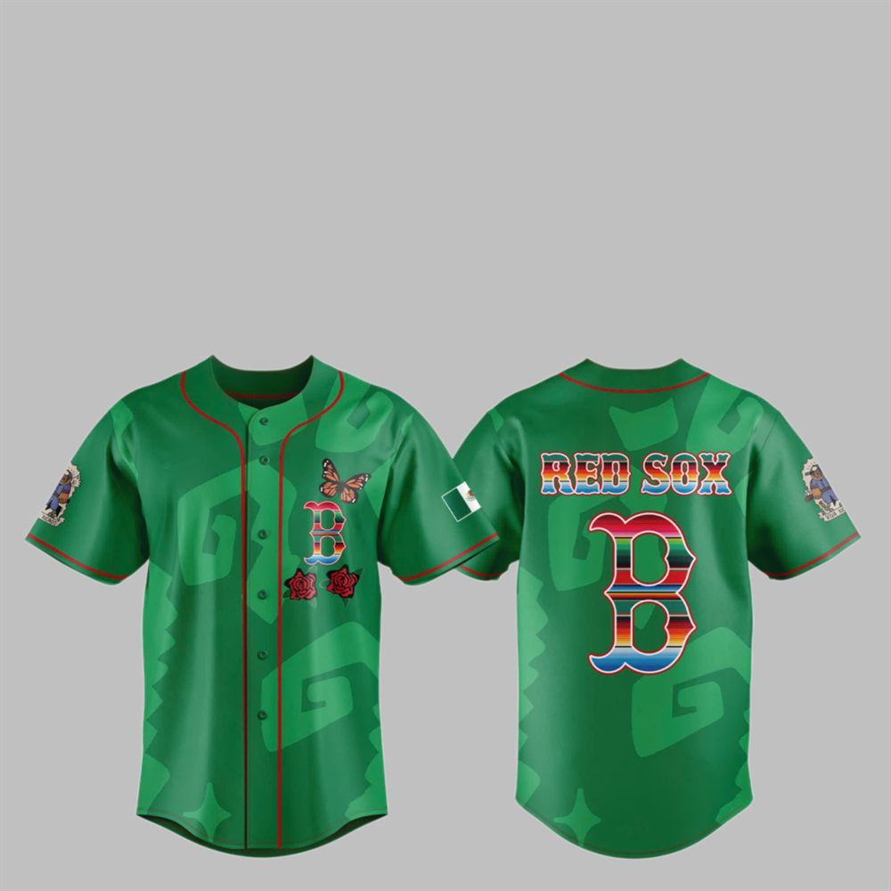 2025 Boston Red Sox MEXICAN HERITAGE NIGHT Jersey - Grishko.com