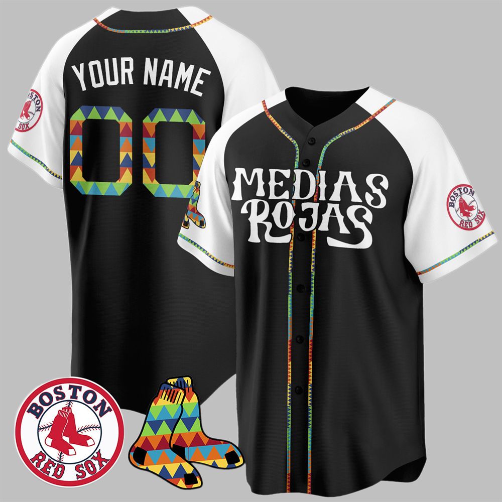 2025 Boston Red Sox Medias Rojas Jersey - Grishko.com