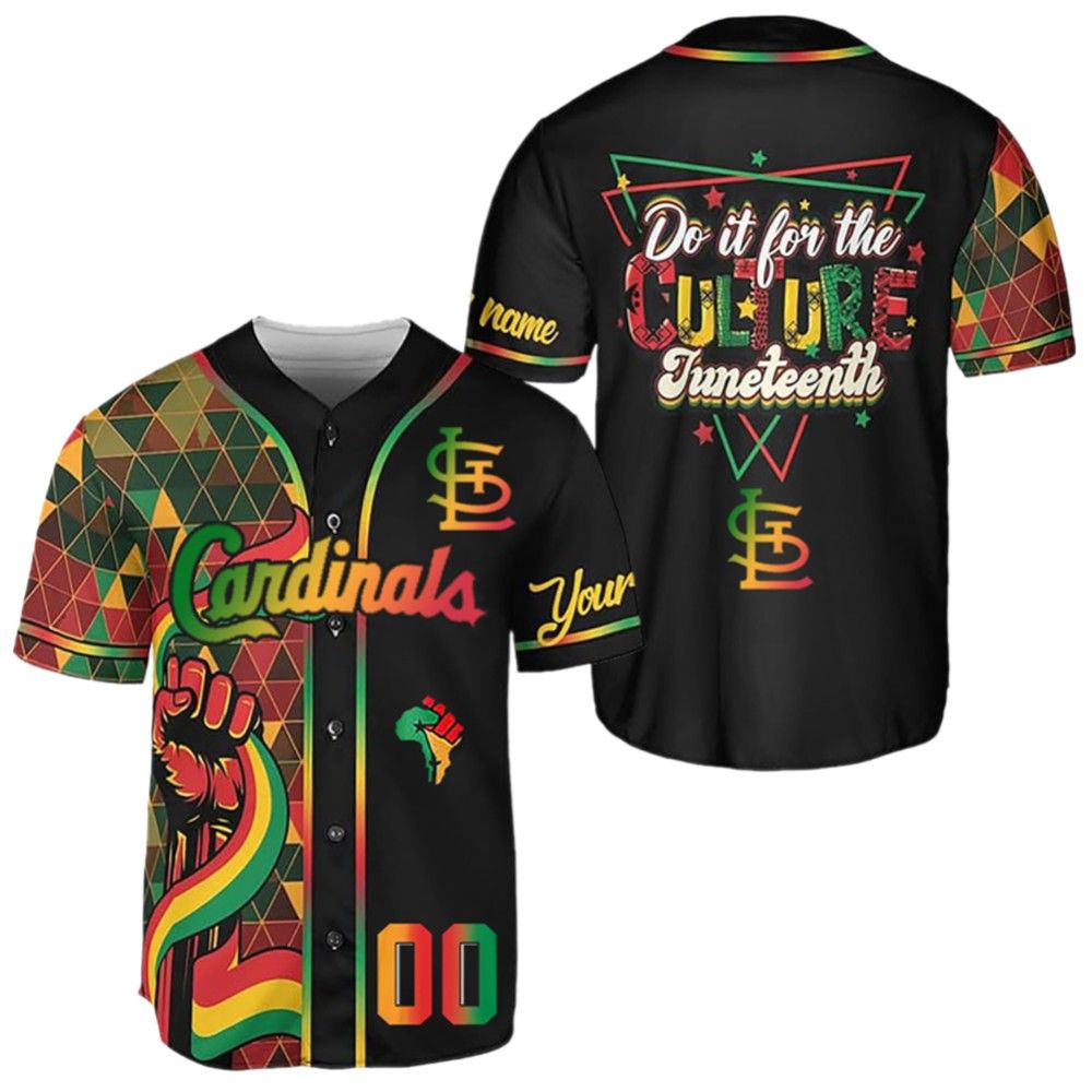 2025 Cardinals Juneteenth Day Jersey - Grishko.com