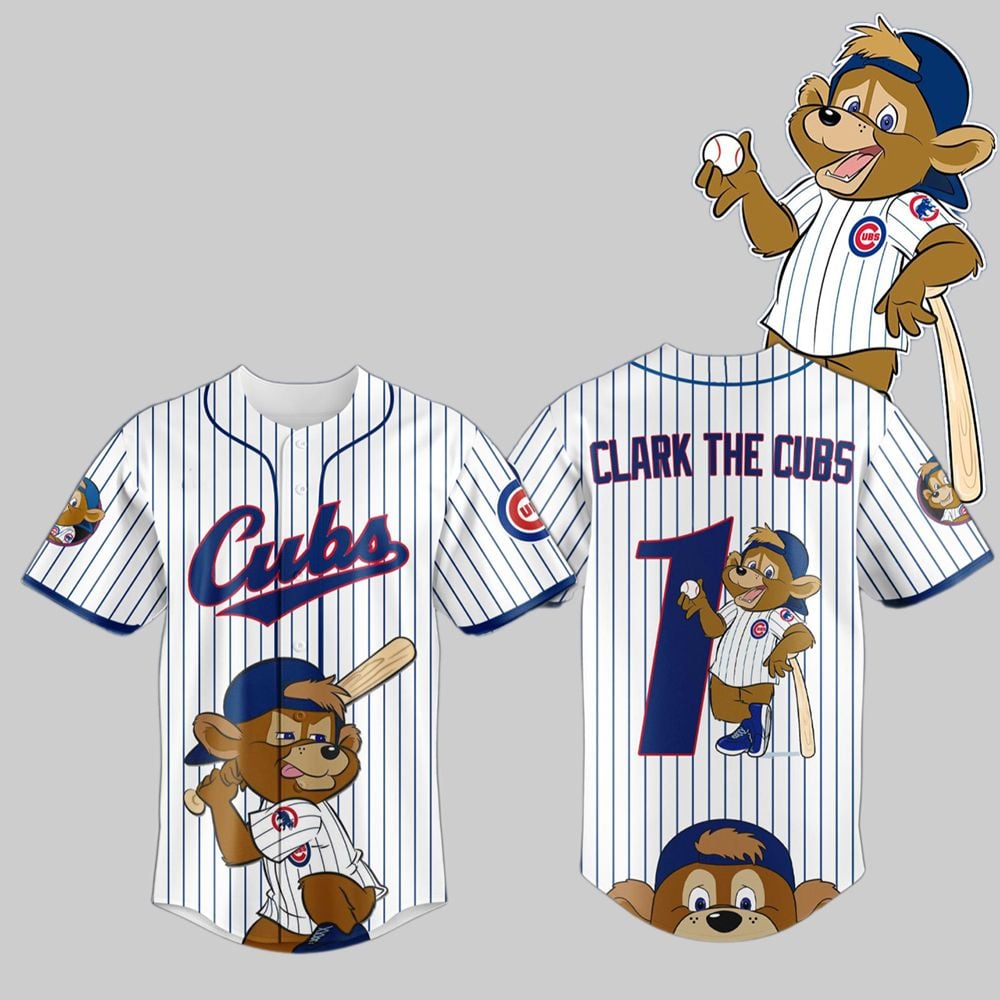 2025 Chicago Cubs Clark The Cub Jersey - Grishko.com