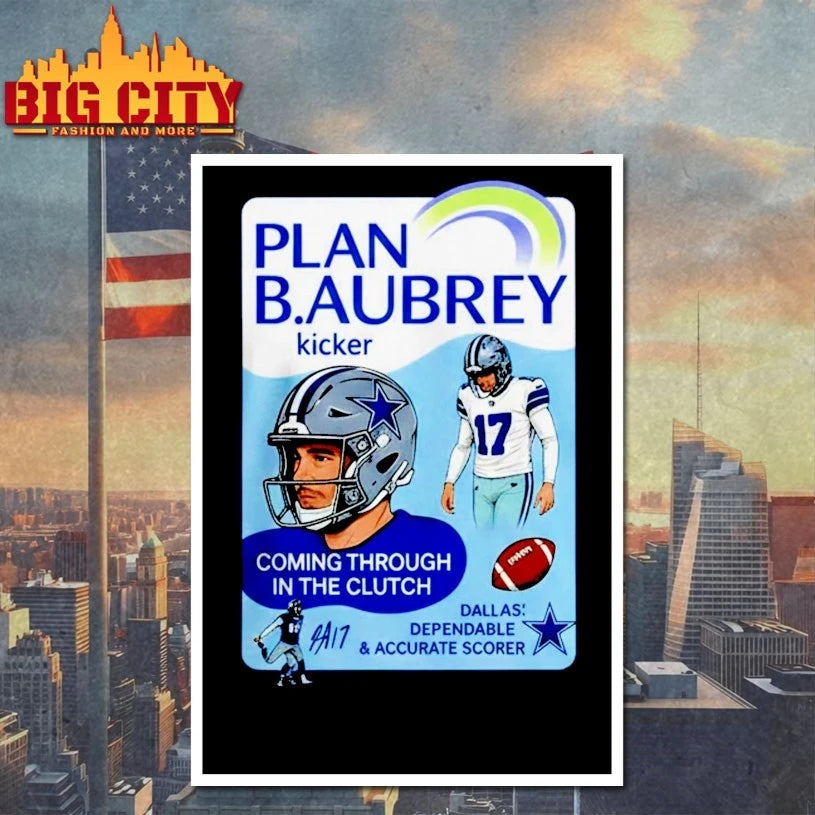 2025 Cowboys Victory Monday Plan Brandon Aubrey Kicker shirt
