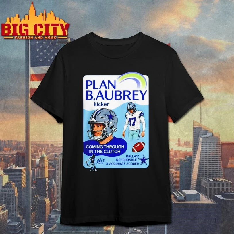 2025 Cowboys Victory Monday Plan Brandon Aubrey Kicker shirt