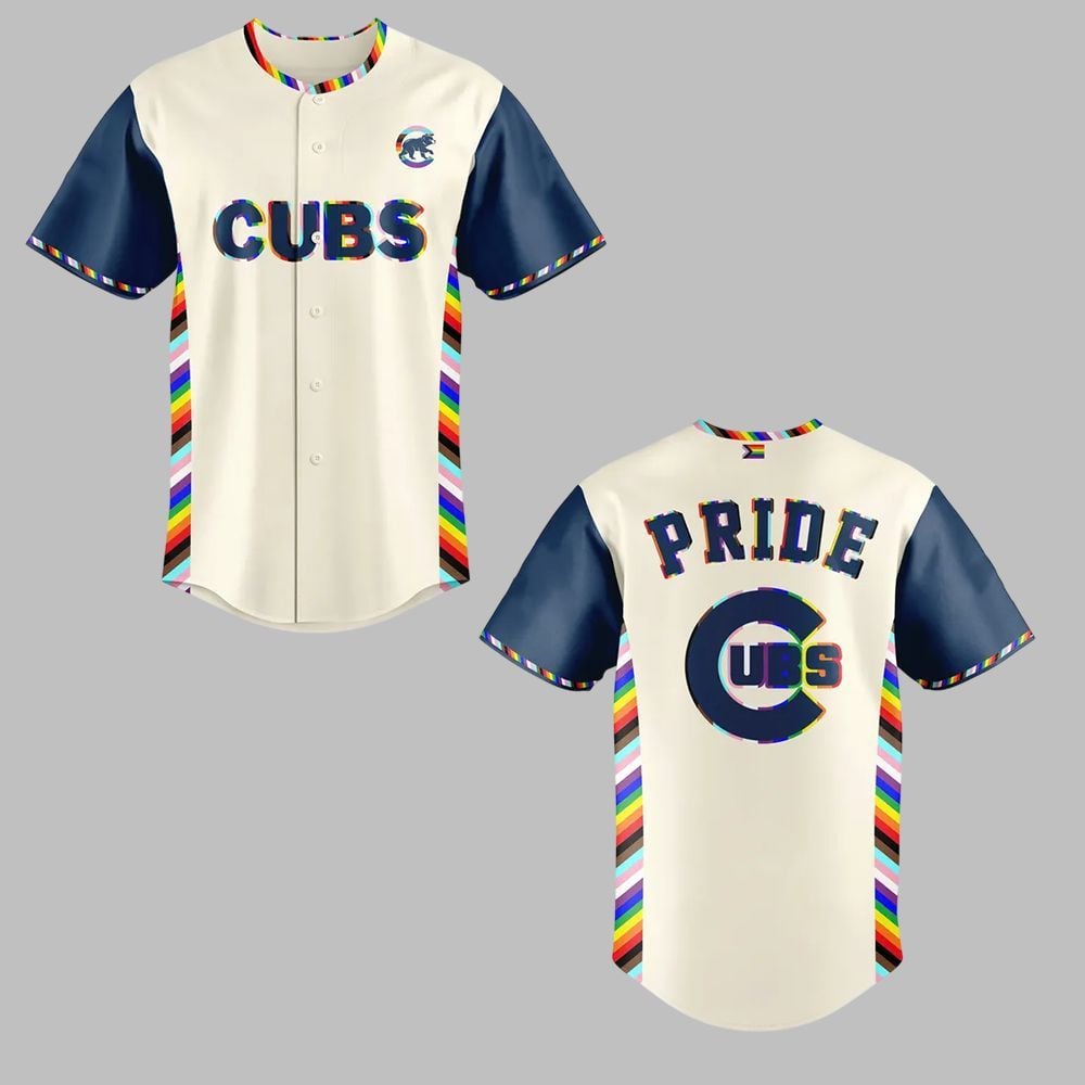 2025 Cubs Celebrating Pride Jersey - Grishko.com