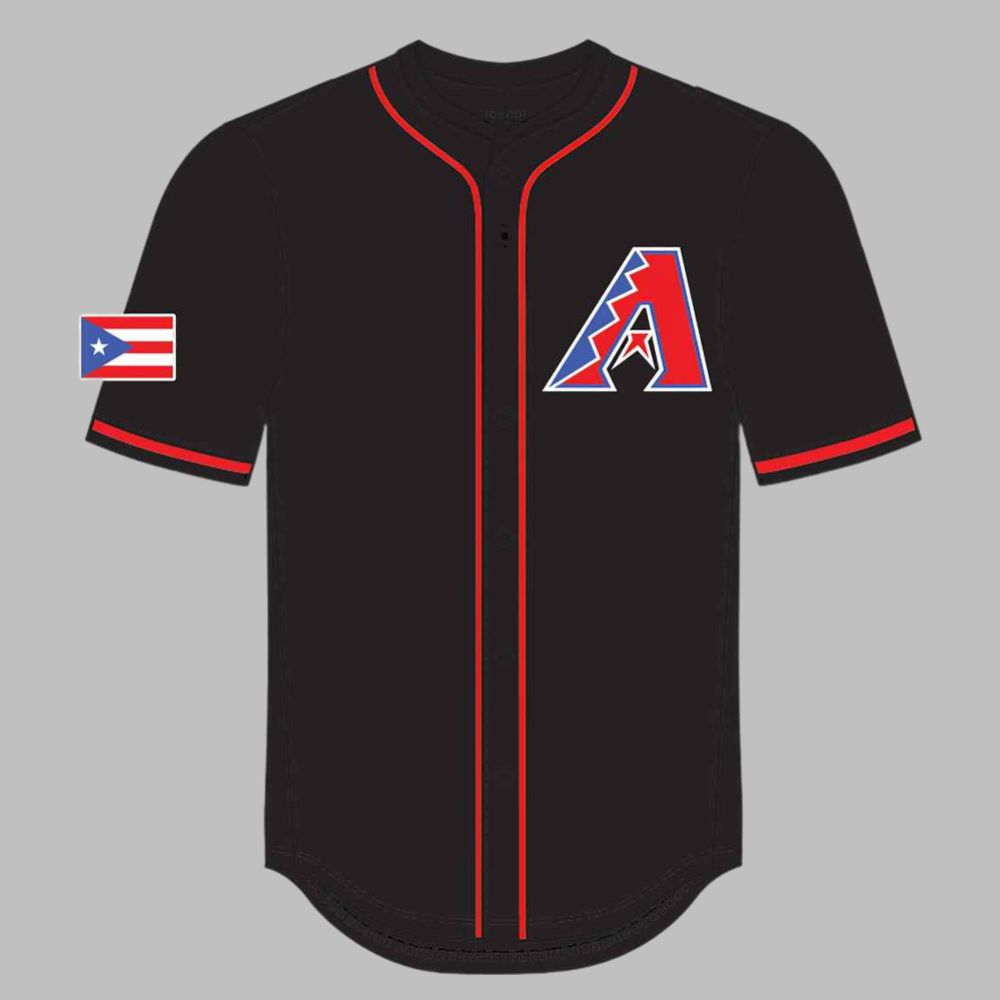 2025 Diamondbacks Puerto Rican Heritage Celebration Jersey Giveaway - Grishko.com