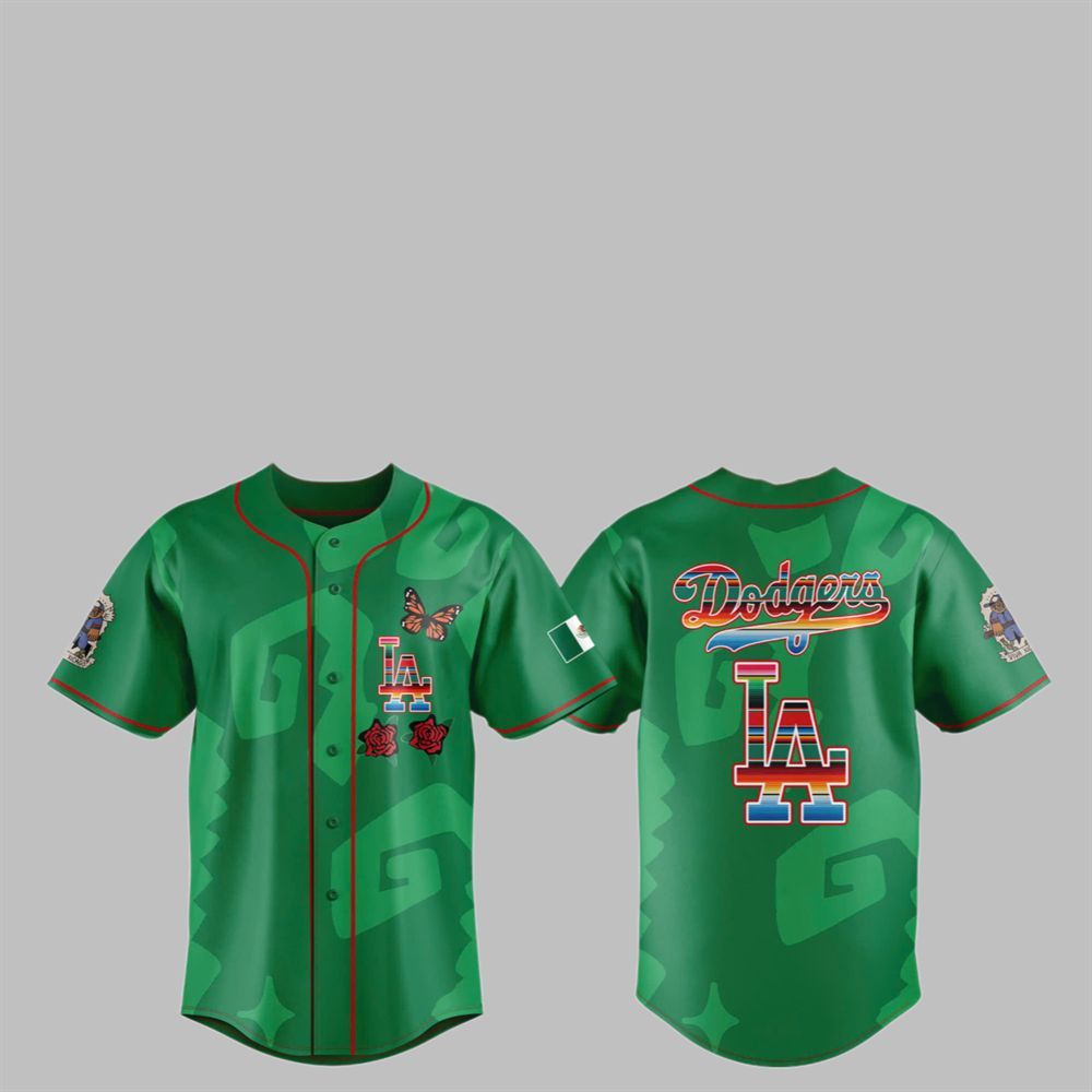 2025 Dodgers MEXICAN HERITAGE NIGHT Jersey - Grishko.com