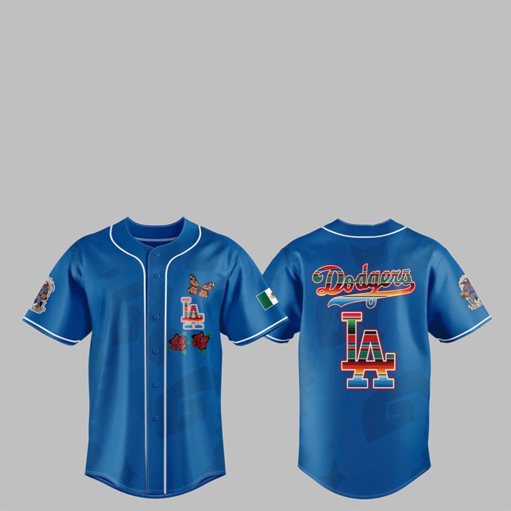 2025 Dodgers MEXICAN HERITAGE NIGHT Jersey - Grishko.com
