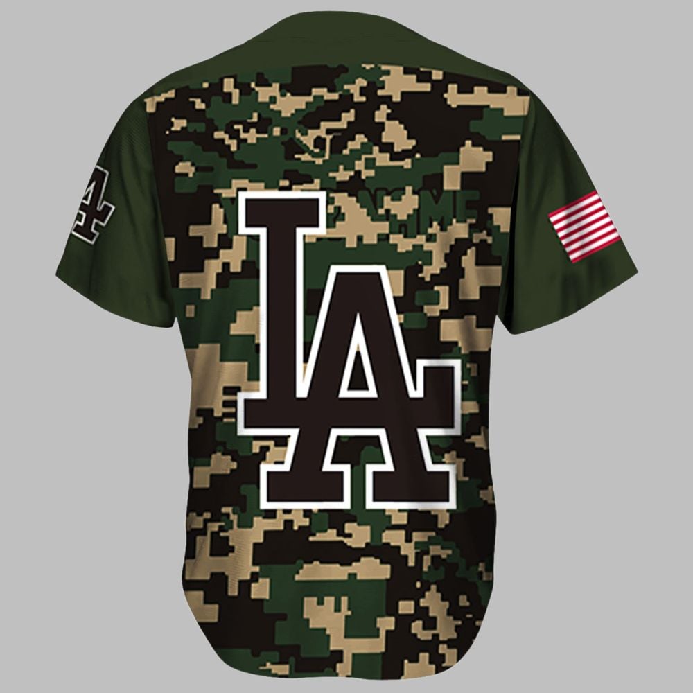 2025 Dodgers Military Appreciation Jersey - Grishko.com