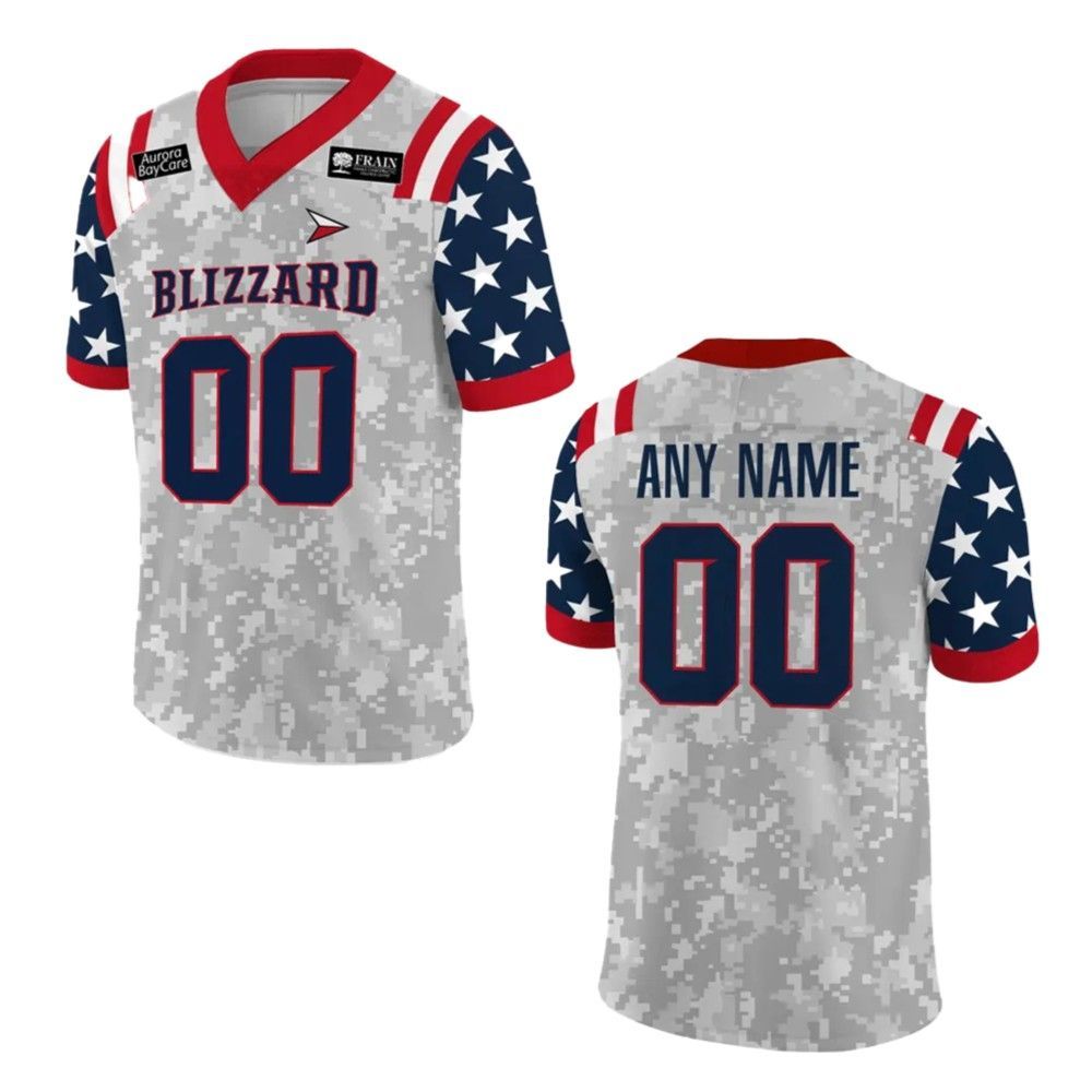 2025 GB Blizzard Military Night Jersey - Grishko.com