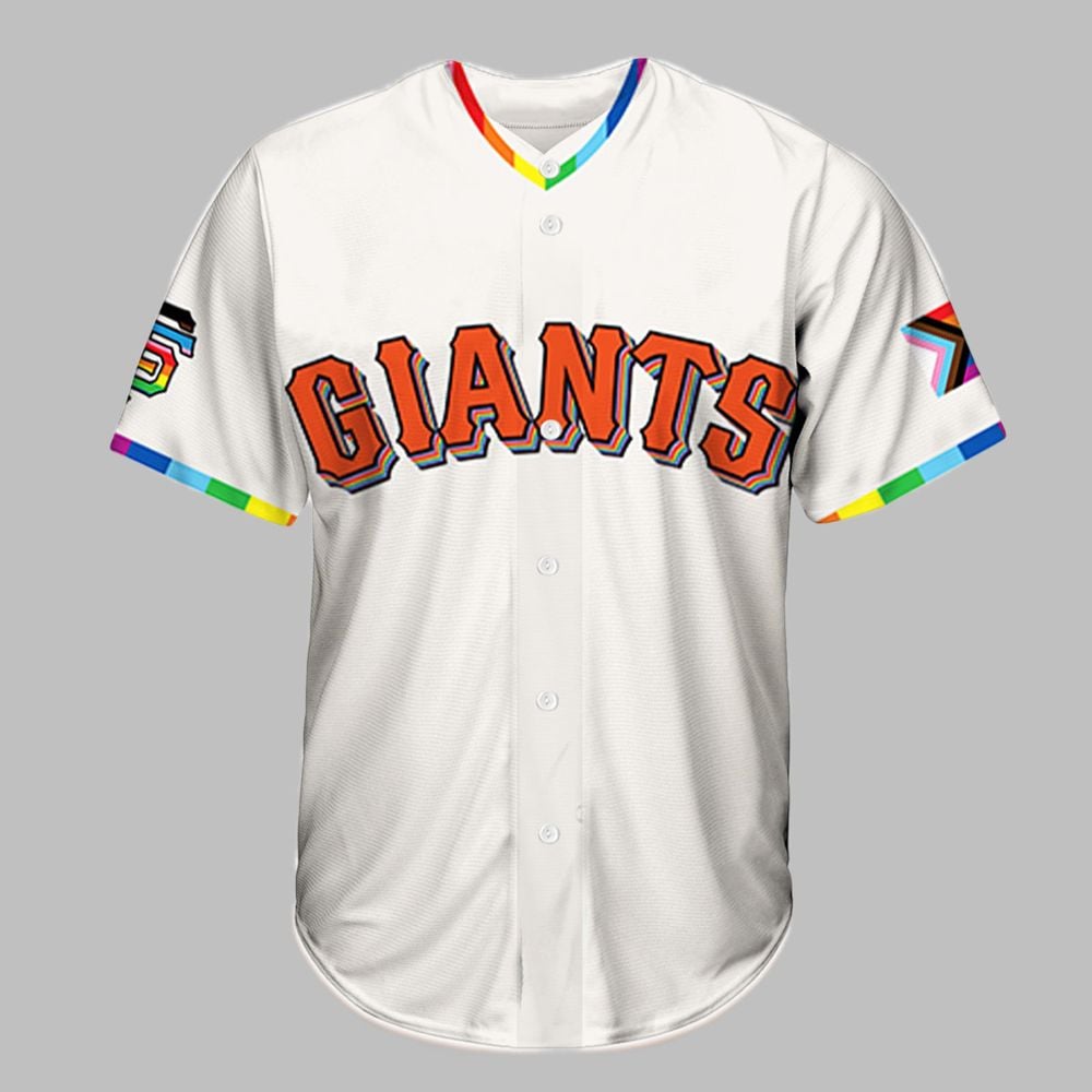2025 Giants Pride Night Jersey - Grishko.com
