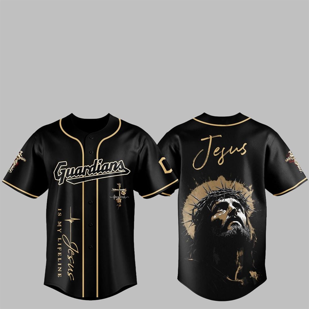 2025 Guardians Jesus Baseball Jersey - Grishko.com