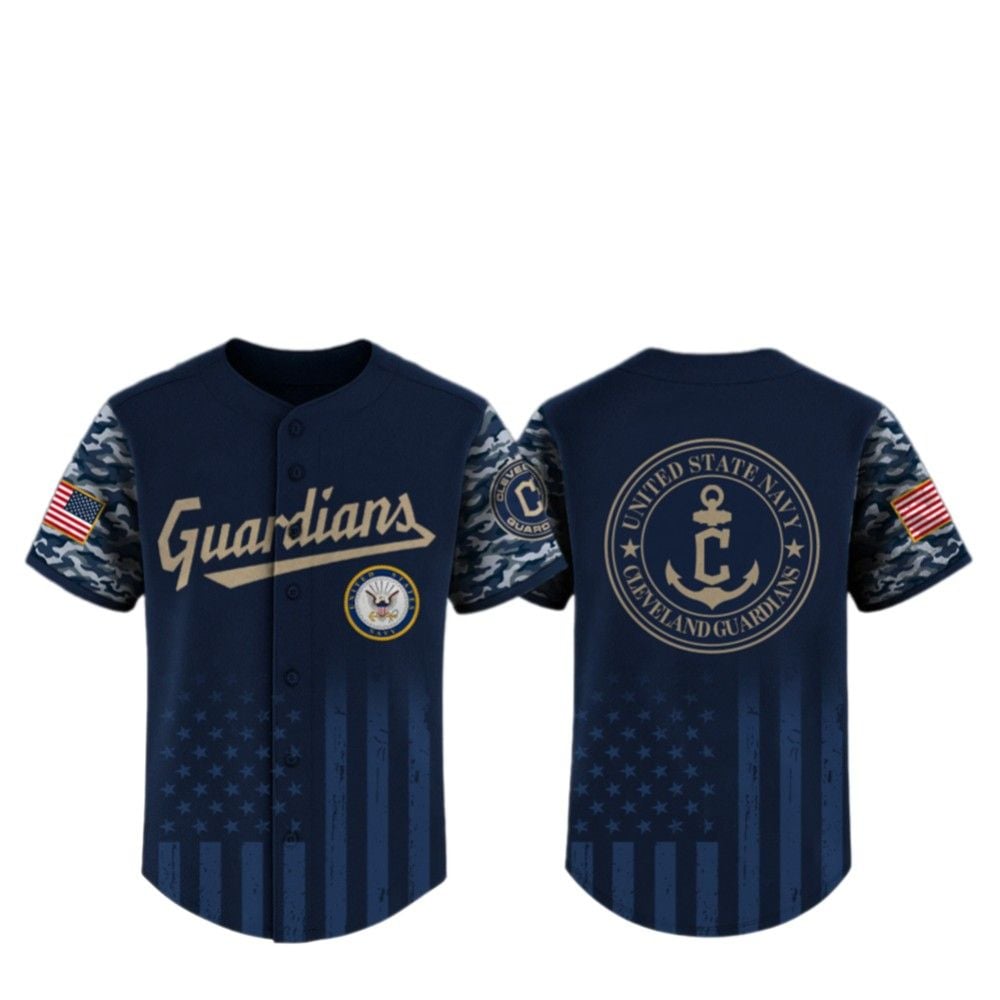 2025 Guardians US Navy Appreciation Night Jersey - Grishko.com