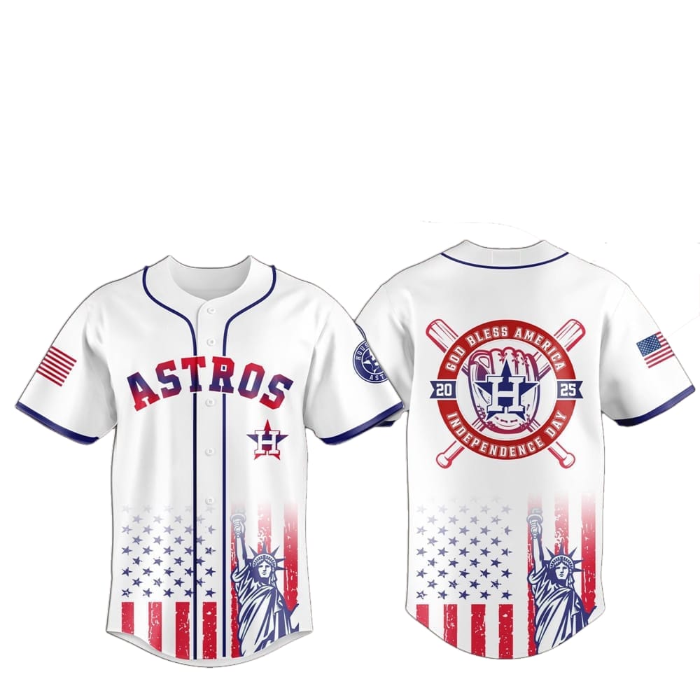 2025 Houston Astros 4th Of July Independence Day Jersey - Grishko.com