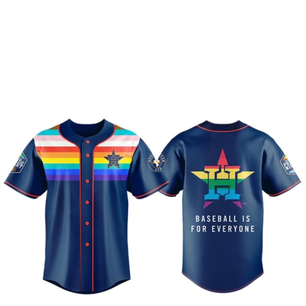 2025 Houston Astros Pride Night Jersey - Grishko.com