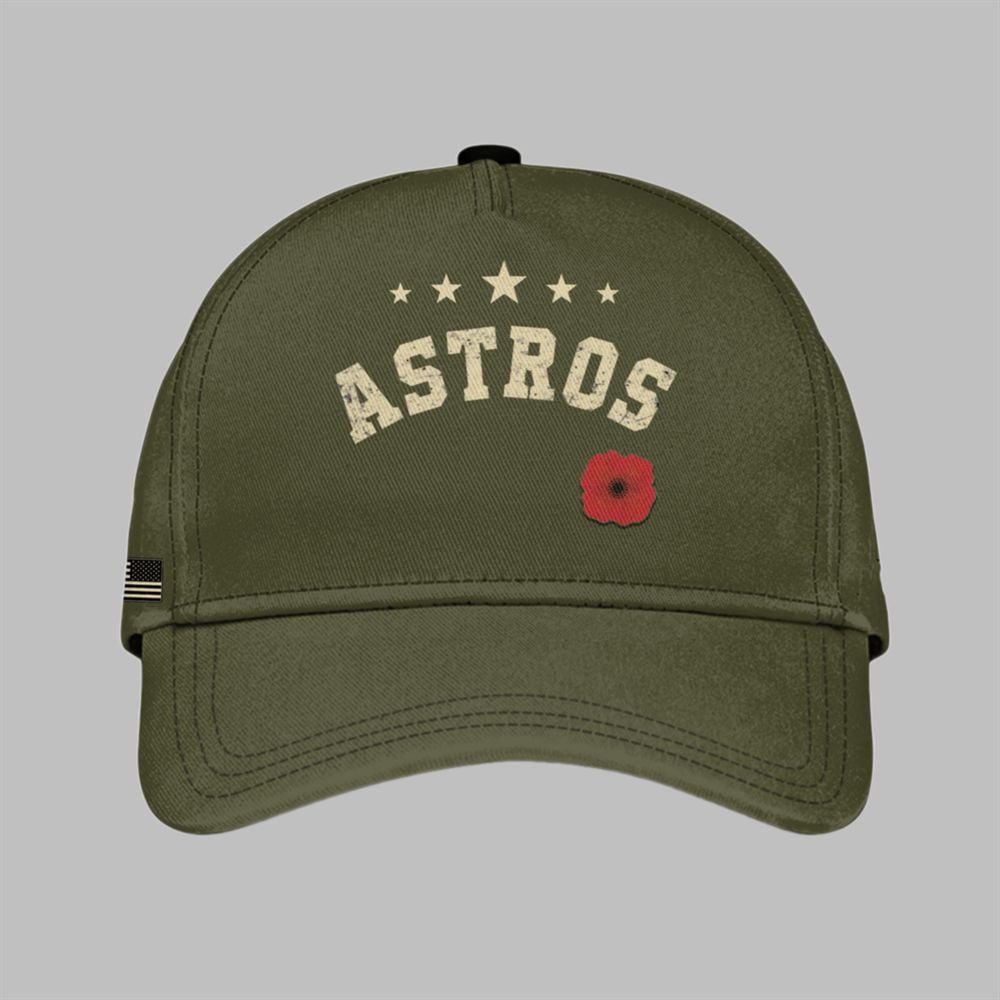 2025 Houston Astros USA Memorial Day Baseball Jersey - Grishko.com