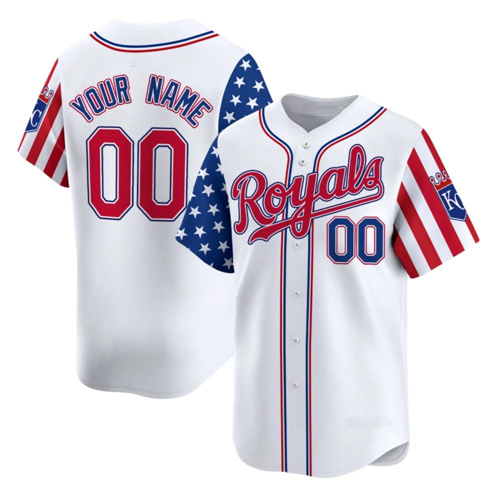 2025 KC Royals Fouth of July Jersey - Grishko.com