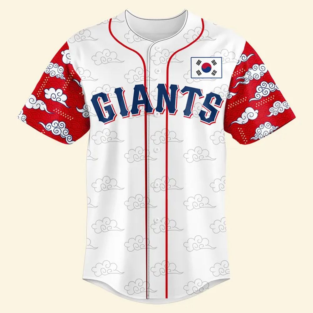 2025 Giants Korean Heritage Night Jersey - Grishko.com