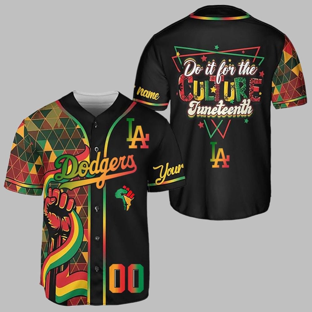 2025 LA Dodgers Juneteenth Day Jersey - Grishko.com