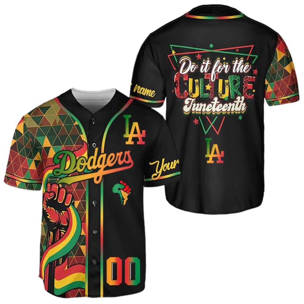 2025 LA Dodgers Juneteenth Day Jersey - Grishko.com