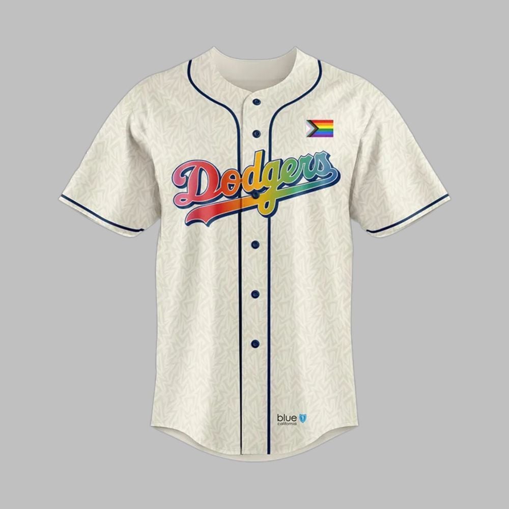 2025 LA Dodgers LGBTQ Pride Night Jersey - Grishko.com