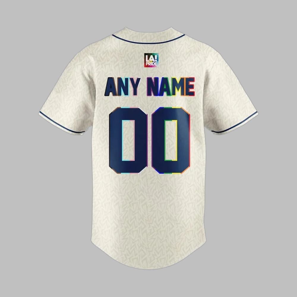 2025 LA Dodgers LGBTQ Pride Night Jersey - Grishko.com