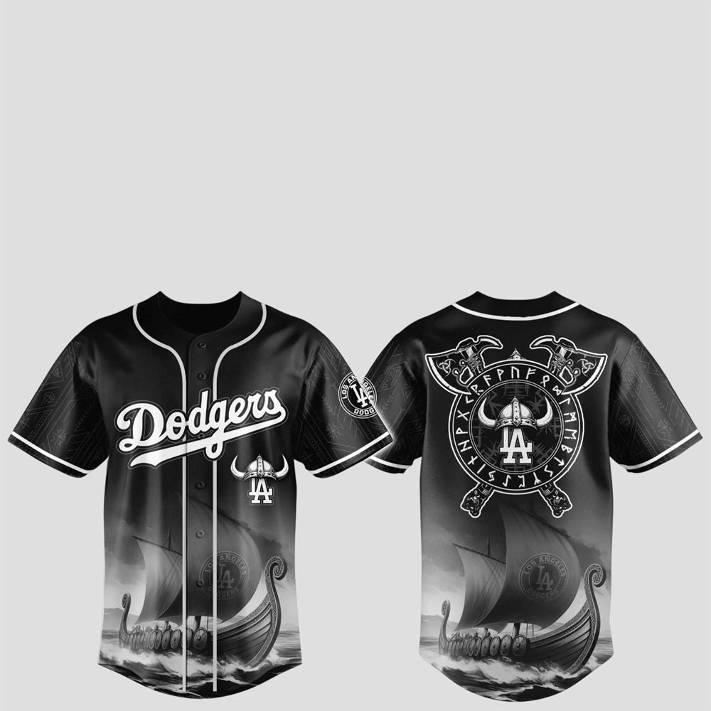 2025 LA Dodgers Vikings Jersey - Grishko.com