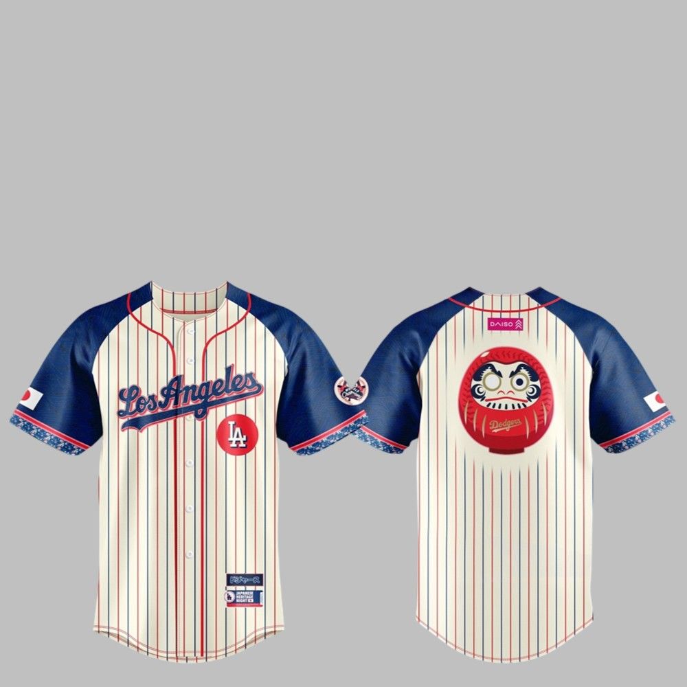 2025 Dodgers Japanese Heritage Night Jersey - Grishko.com