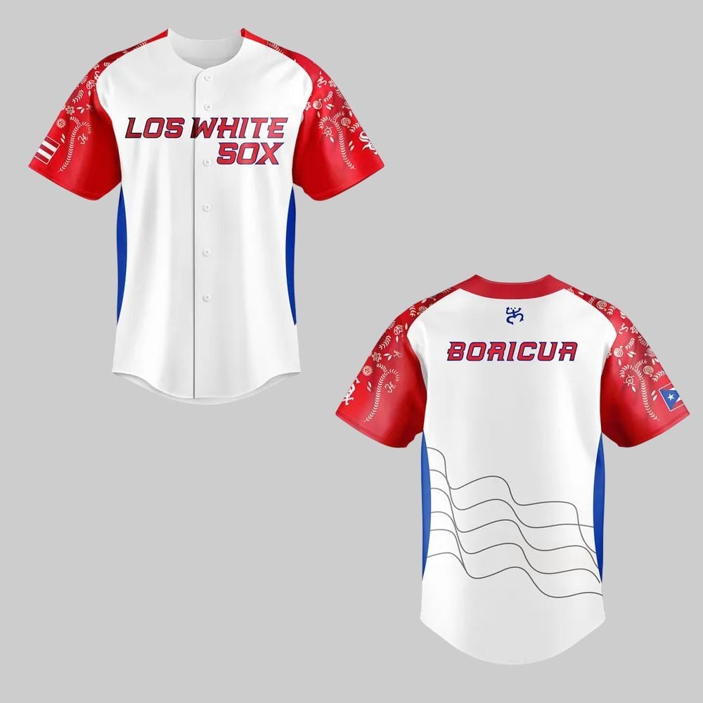 2025 Los White Sox Puerto Rican Jersey - Grishko.com