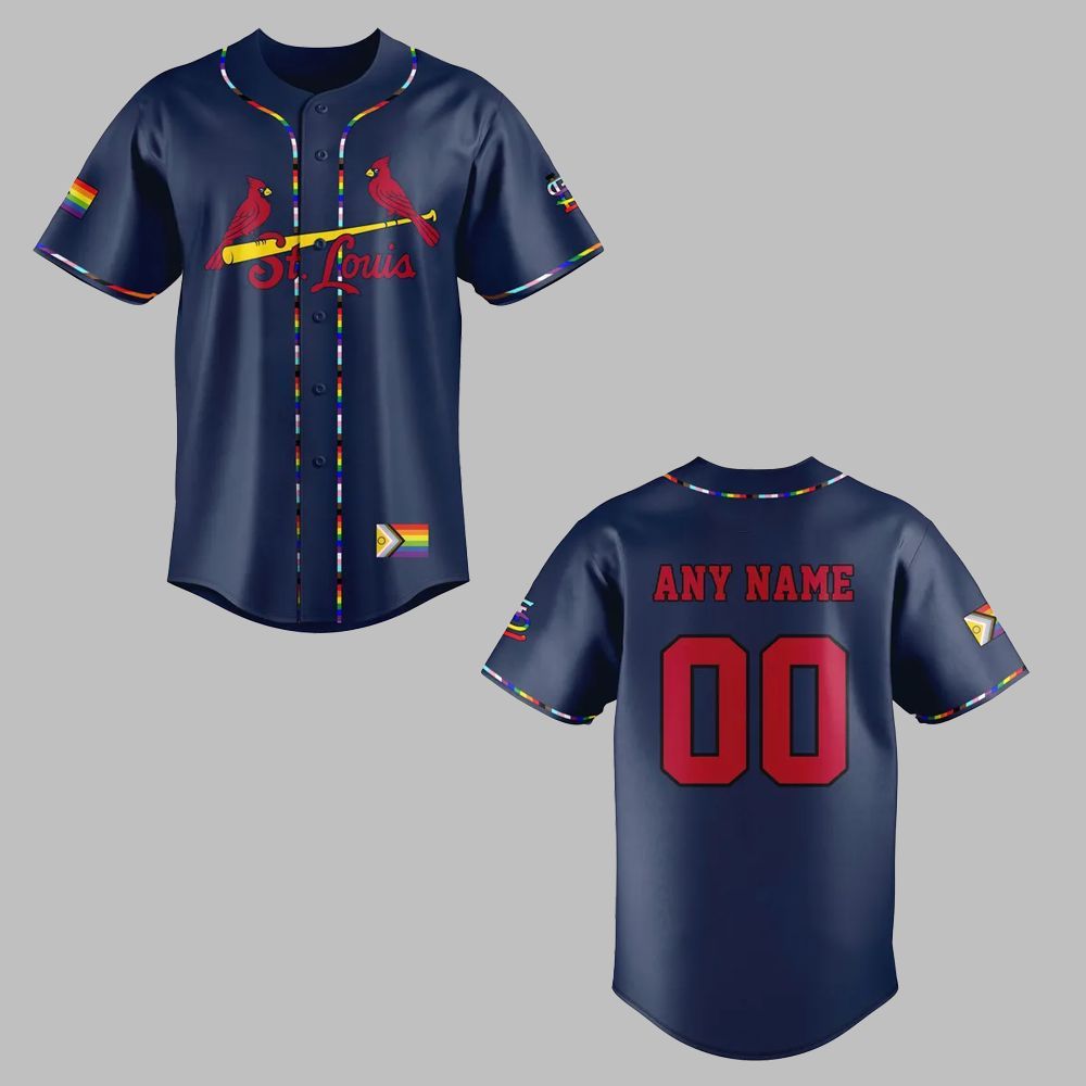 2025 Louis Cardinals Pride Night Jersey - Grishko.com