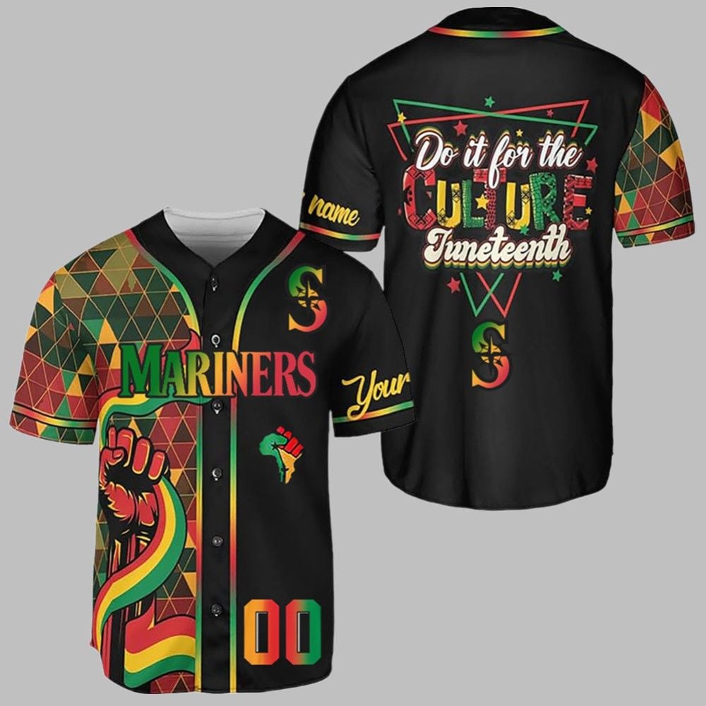 2025 Mariners Juneteenth Day Jersey - Grishko.com