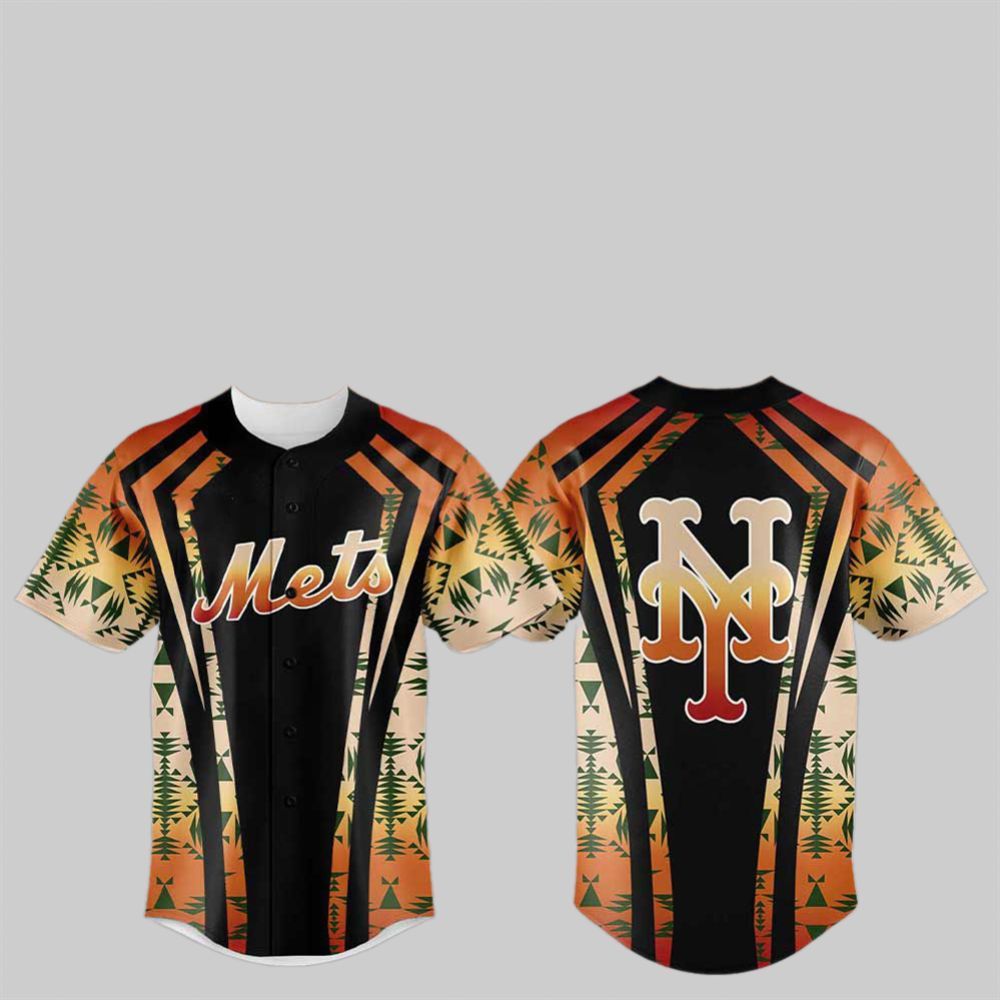 2025 NY Mets Native American Heritage Jersey - Grishko.com