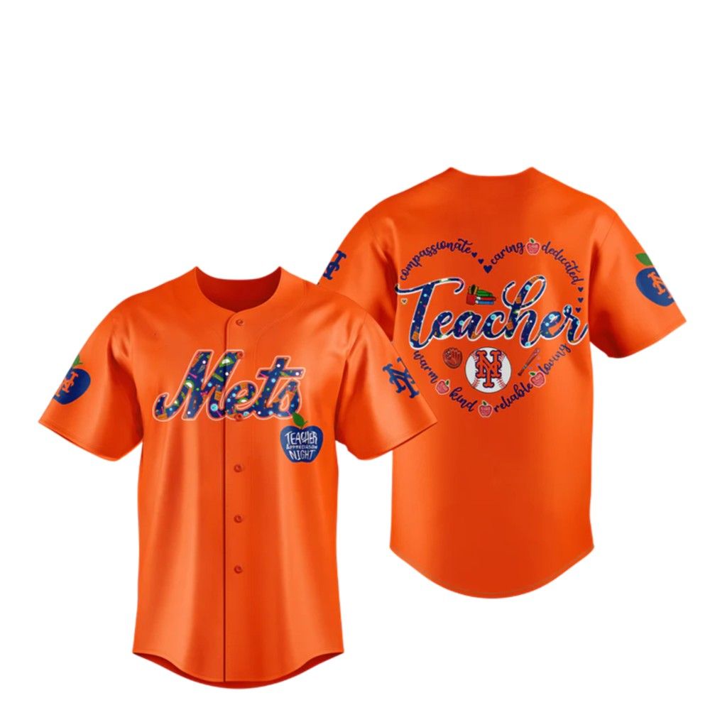2025 NY Mets Teacher Appreciation Jersey - Grishko.com