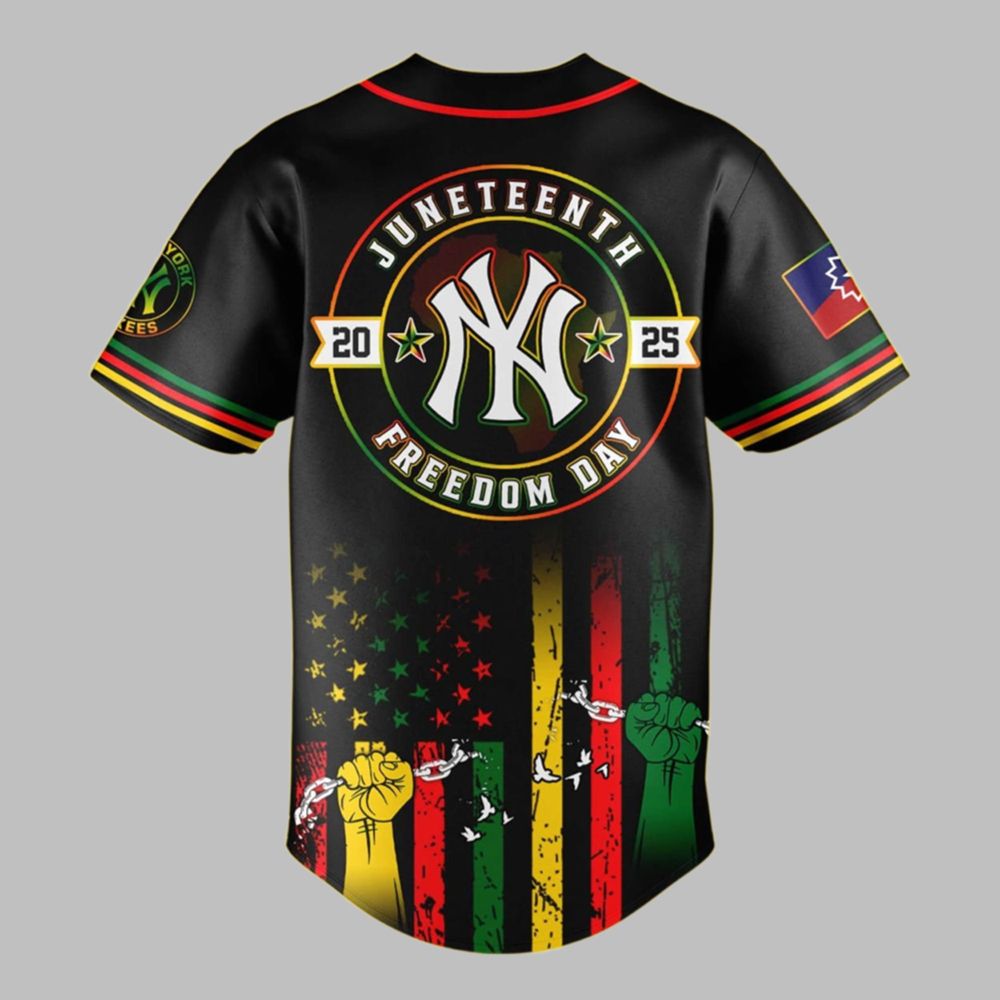 2025 Yankees Juneteenth Day Jersey - Grishko.com