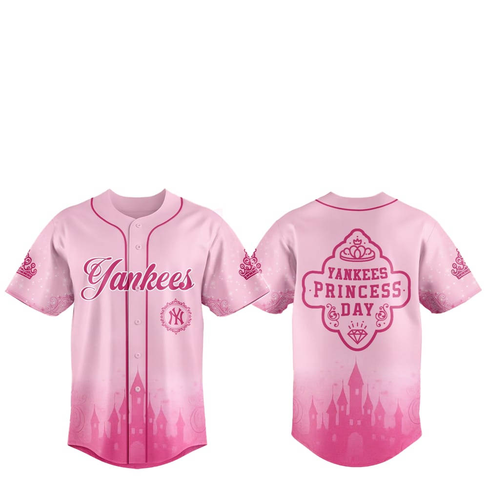 2025 NY Yankees Princess Day Baseball Jersey - Grishko.com