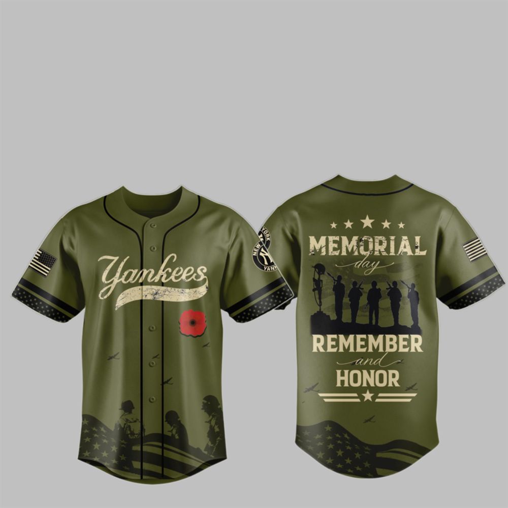 2025 NY Yankees USA Memorial Day Baseball Jersey - Grishko.com