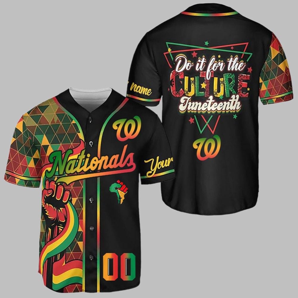 2025 Nationals Juneteenth Day Jersey - Grishko.com