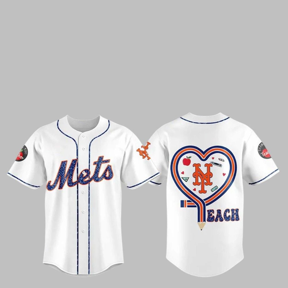 2025 New York Mets Teacher Appreciation Jersey - Grishko.com