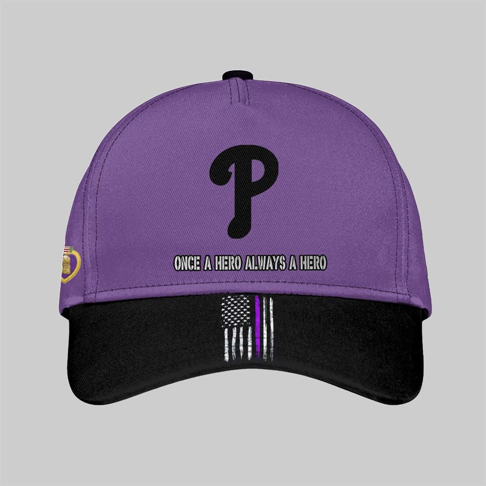 2025 Phillies National Purple Heart Day Jersey - Grishko.com
