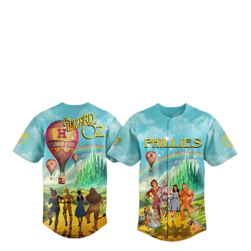 2025 Phillies The Wizard of Oz Jersey - Grishko.com
