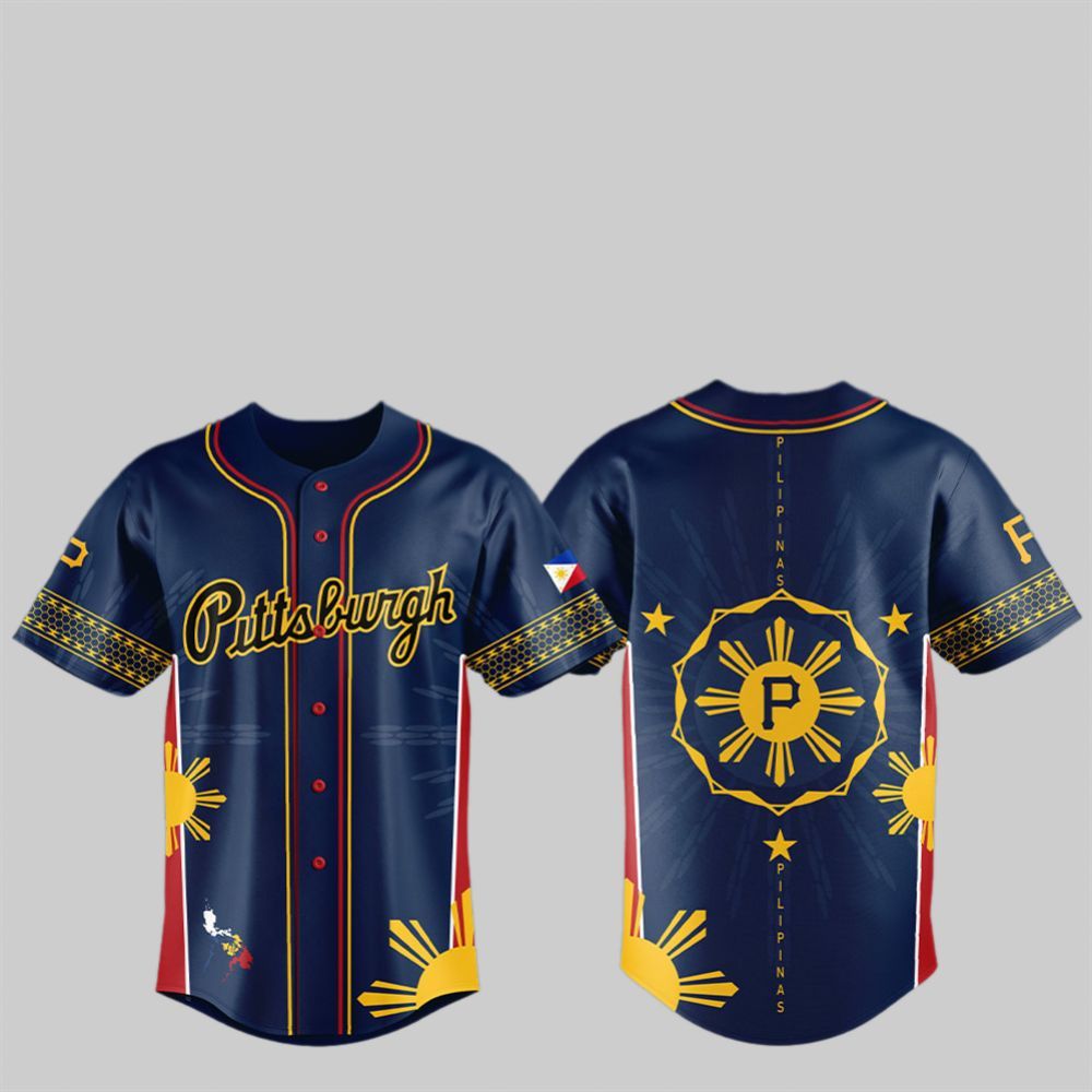 2025 Pirates Filipino Heritage Night Jersey - Grishko.com