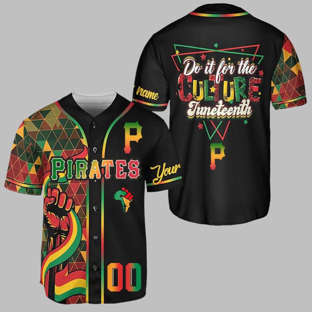 2025 Pirates Juneteenth Day Jersey - Grishko.com