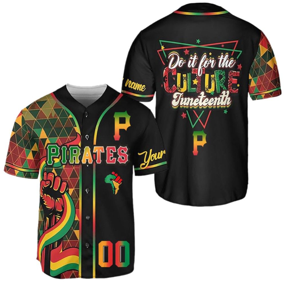 2025 Pirates Juneteenth Day Jersey - Grishko.com