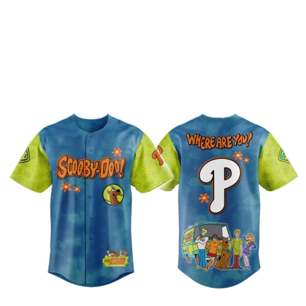 2025 Pirates Scooby-Doo Baseball Jersey - Grishko.com