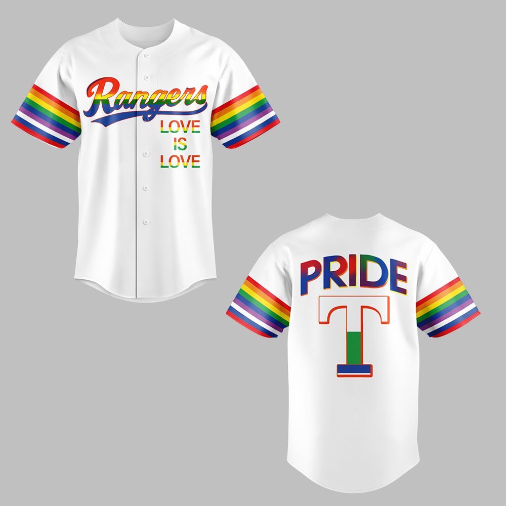 2025 Rangers Love Is Love Pride Night Jersey - Grishko.com