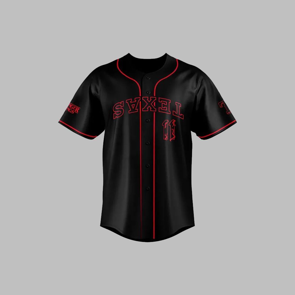 2025 Rangers Stranger Things Night Jersey - Grishko.com