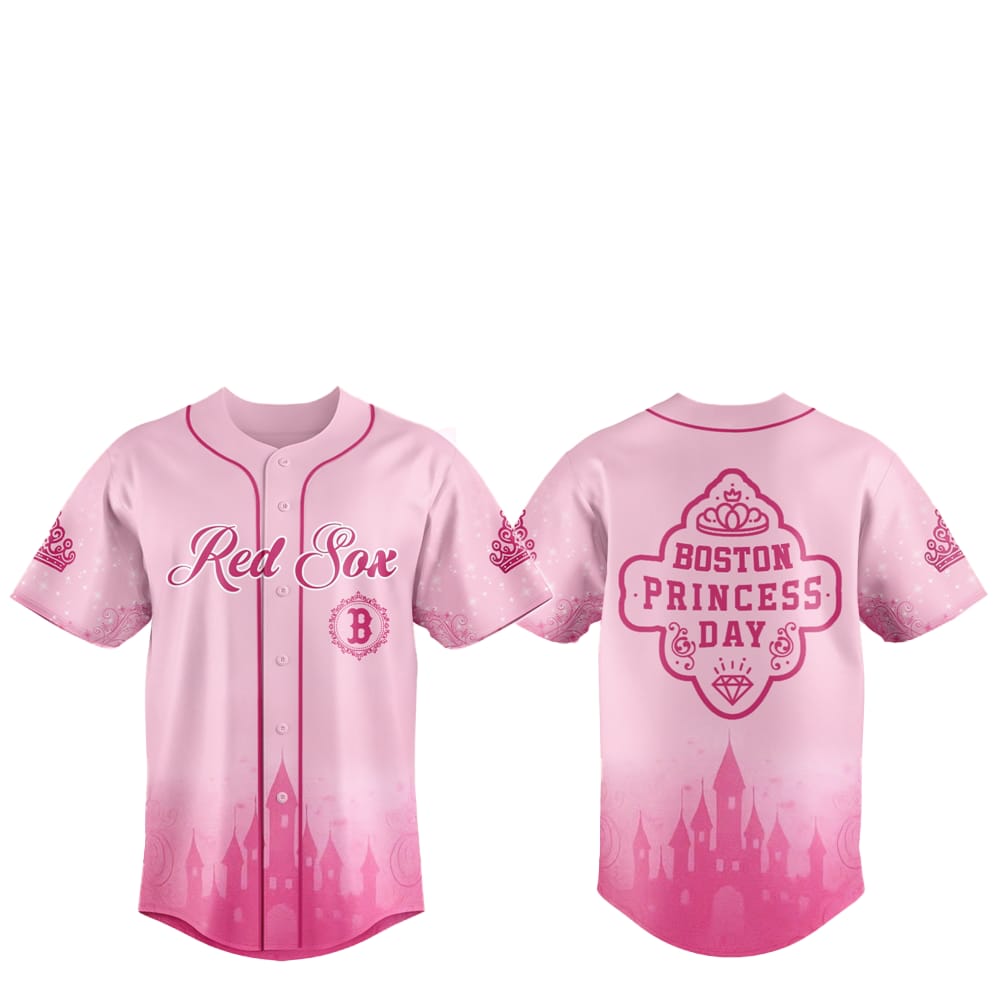 2025 Red Sox Princess Day Baseball Jersey - Grishko.com