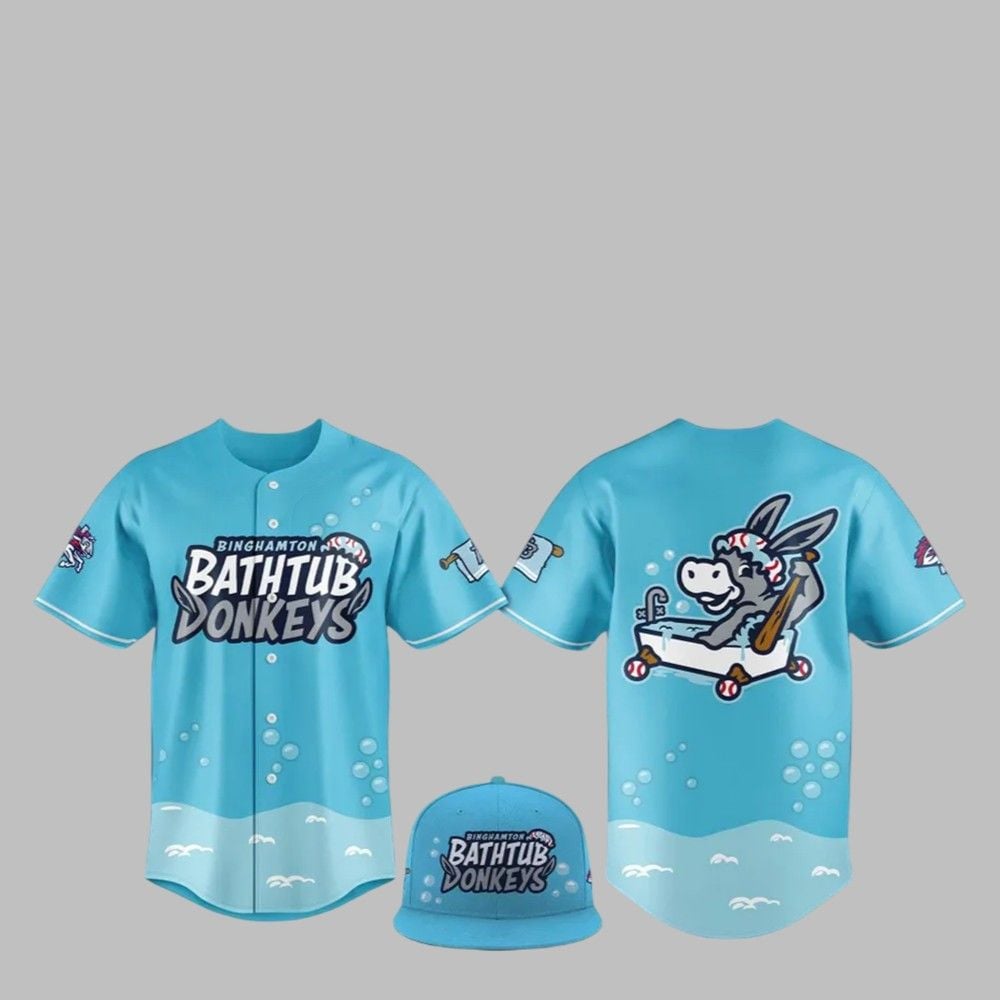 2025 Rumble Ponies June 28th Jersey Hat - Grishko.com