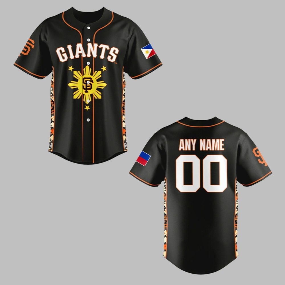 2025 SF Giants Filipino Heritage Night Jersey - Grishko.com