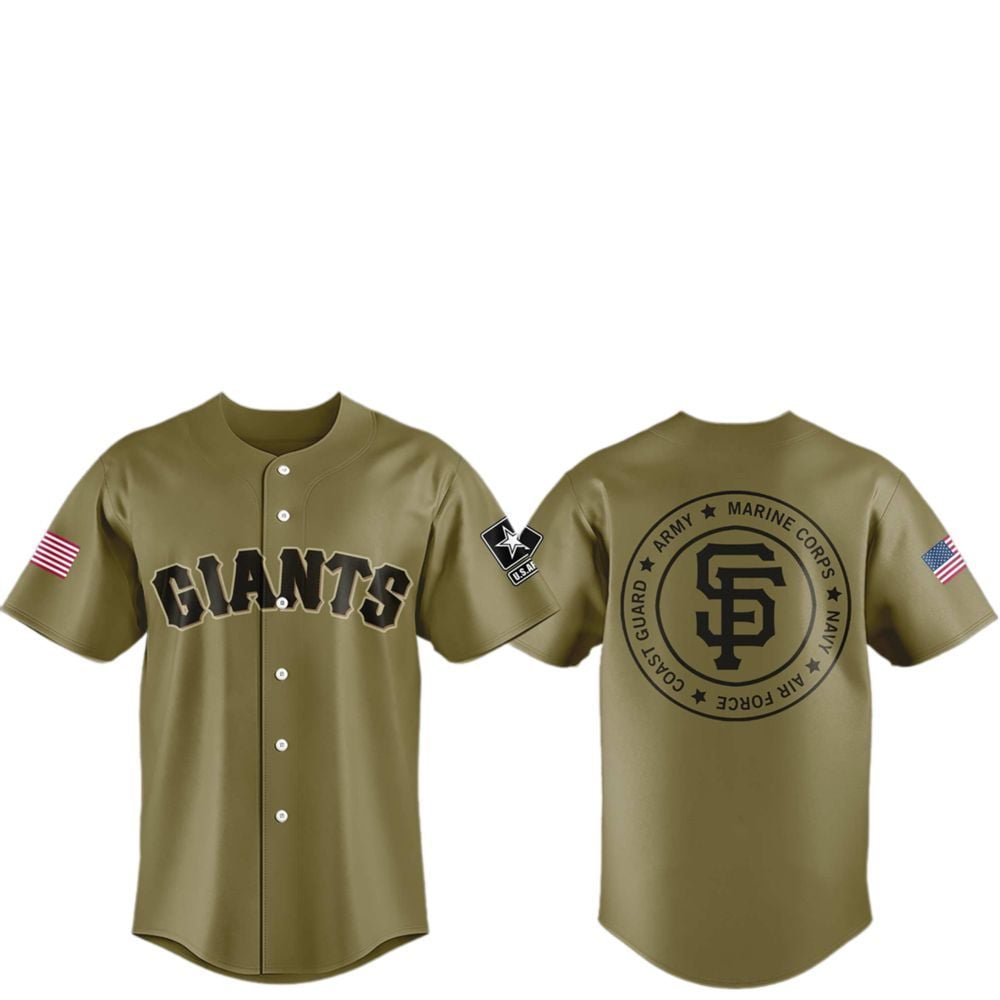 2025 SF Giants Military Appreciation Night Jersey - Grishko.com